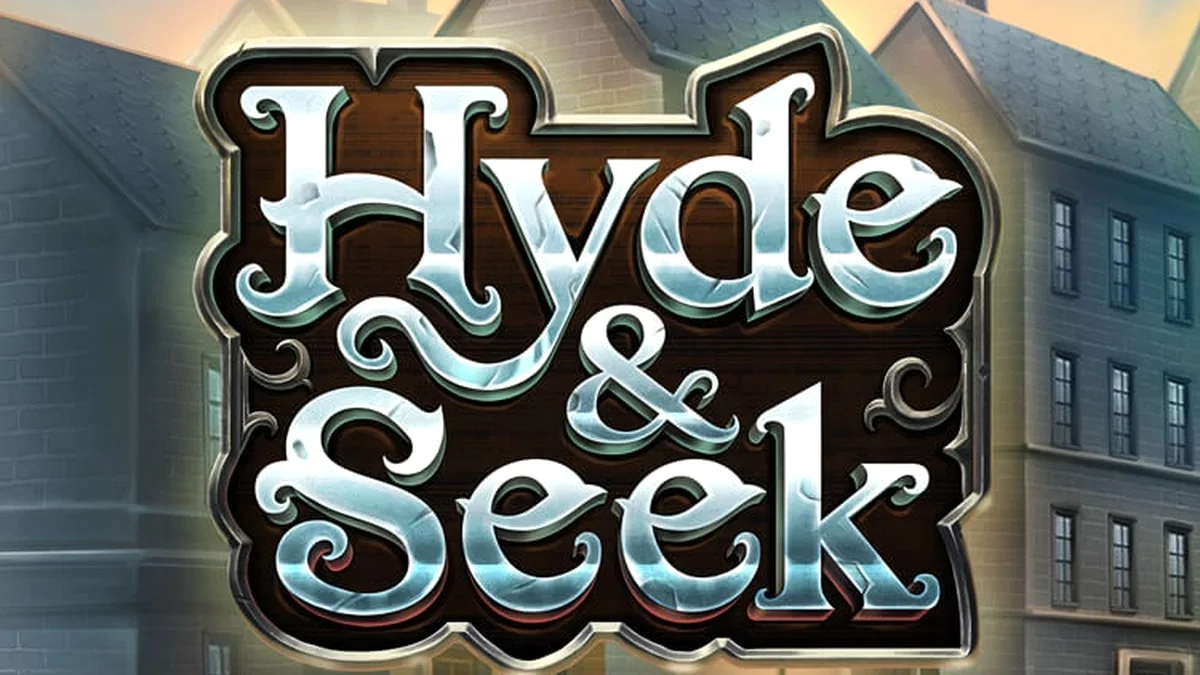 Interface do jogo de slot Hyde & Seek com elementos de mistério